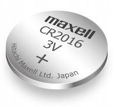 Літієва батарейка Japan Maxell СARD "таблетка" CR2016  5шт/уп-B-JPN-CR2016-C5