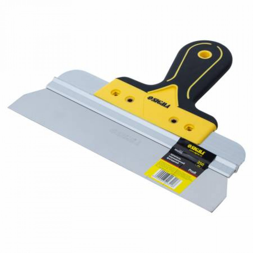 Шпатель нержавіючий фасадний Profi 250мм Sigma (8322321)-8322321