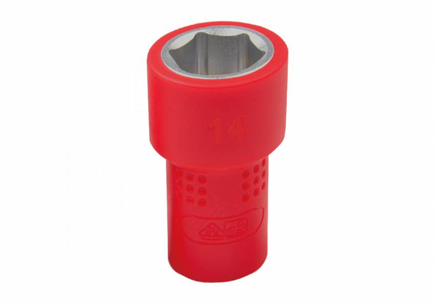 1/4"DR. VDE Головка торцевая 10mm-2335VE10M