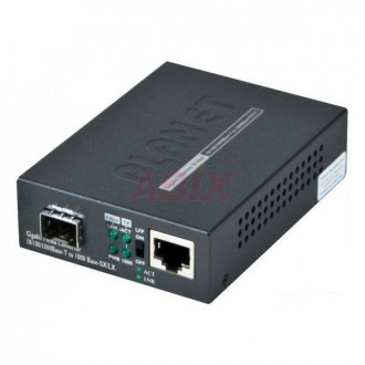 Медіаконвертер Planet GT-805A (10/100 / 1000Base-T на 1000Base-X SFP)-[articul]