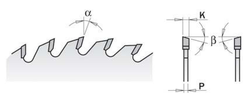 Пиляльний диск по дереву CMT HM D=250 F=30 Z=60N K=3,2/2,2 (285.060.10M)-285.060.10M