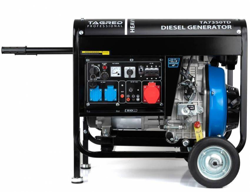 Дизельний генератор TAGRED TA7350TD-TA7350TD