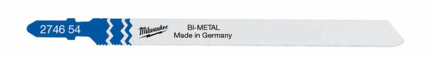 Полотна для лобзика T718AF Bi-Metal MILWAUKEE, 155мм, (5шт)-4932373086