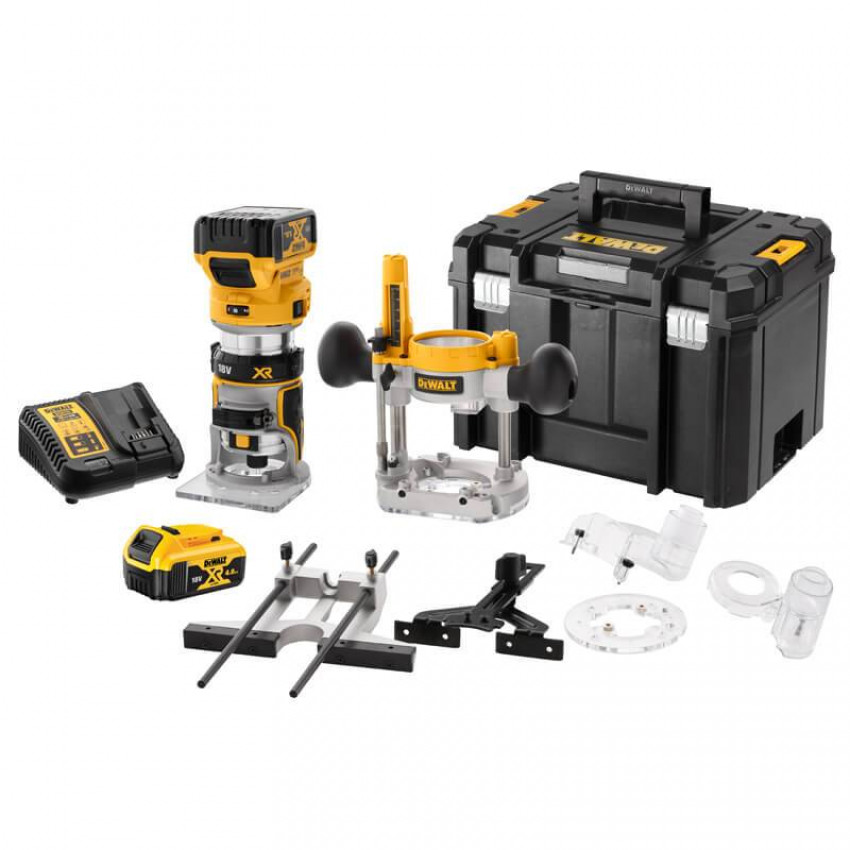 Фрезер акумуляторний безщітковий DeWALT DCW604P2-DCW604P2