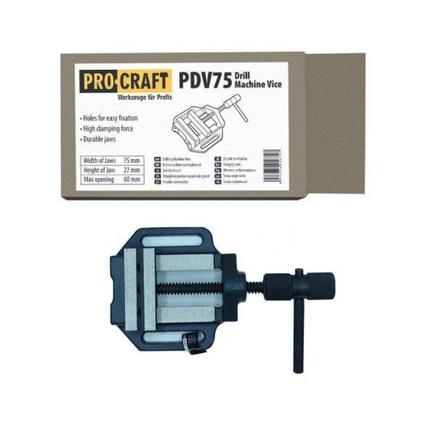 Тиски верстатні Procraft PDV75-PDV75