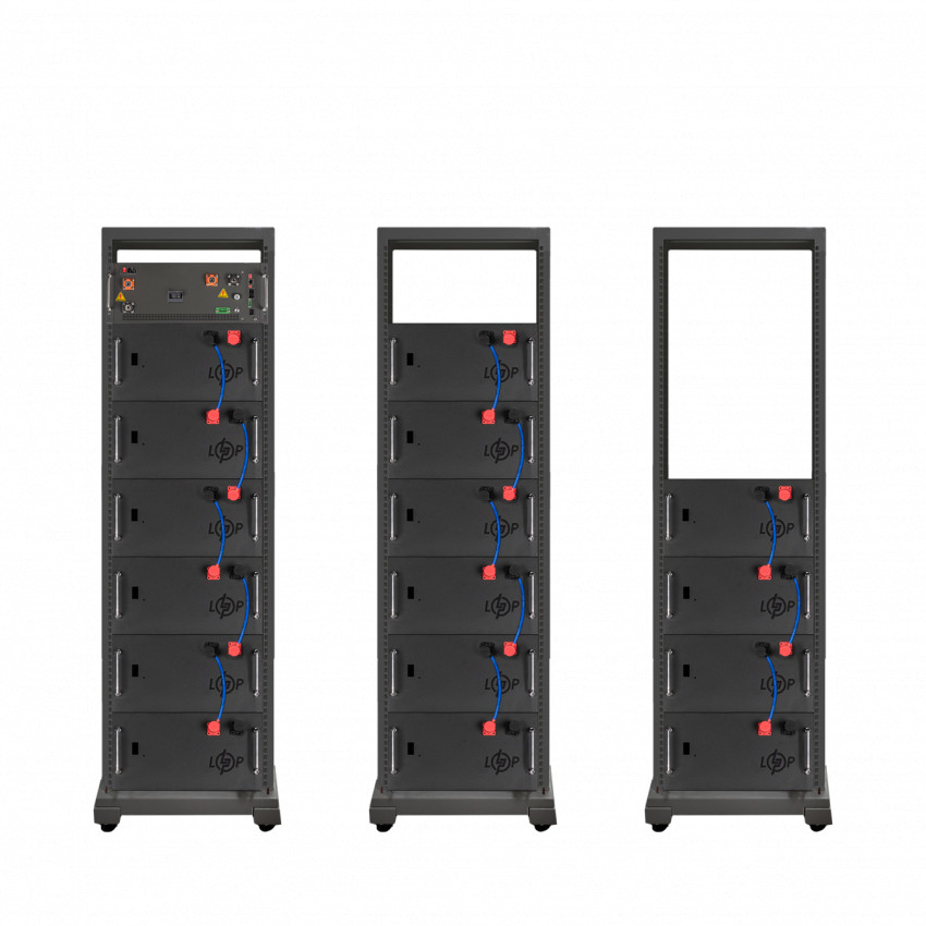 Акумулятор LP LiFePO4 Battery HVM 819,2V 280Ah (229376 Wh) BMS 160А P AB Lrack black-