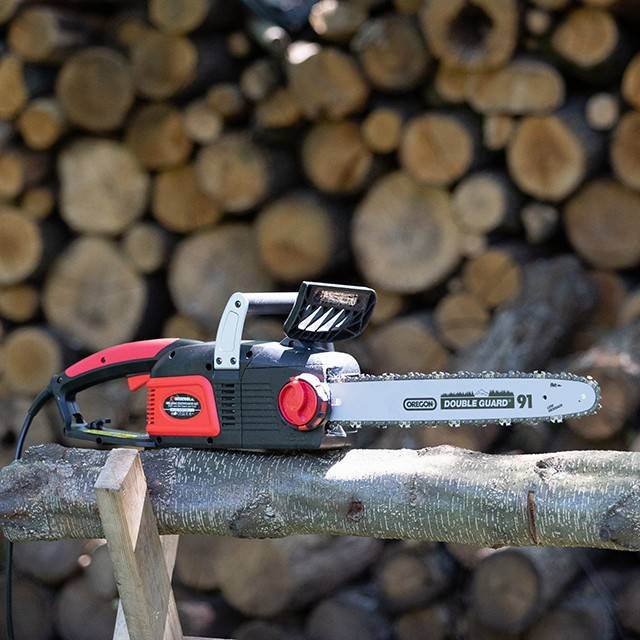 Пила ланцюгова електрична 2400Вт, шина 40см, плавний пуск, SDS INTERTOOL WT-0625-WT-0625