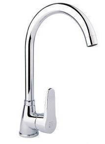 Смеситель для кухни U гайка (к40) Lidz 20 38 016 08 Польша-20 38 016 08