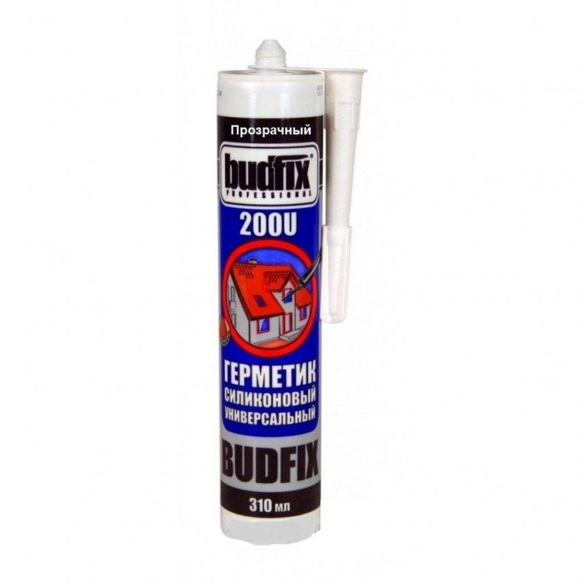 BUDFIX Силікон 200U 310ml (прозорий)-49431