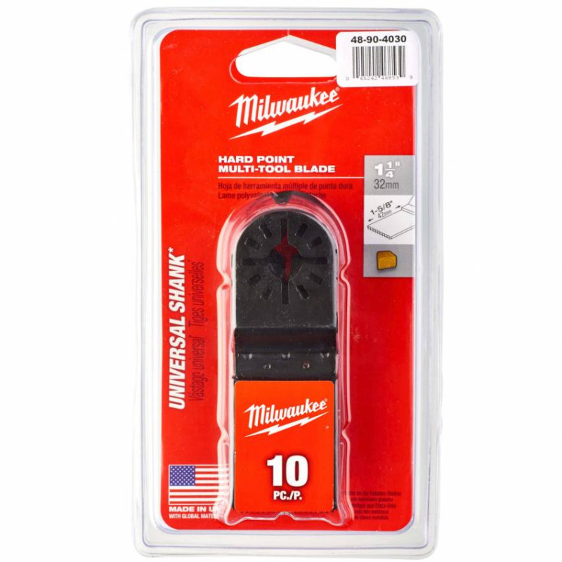 Полотно для багатофункціонального інструменту Fast Cut MILWAUKEE, 32мм, (10шт)-48904055