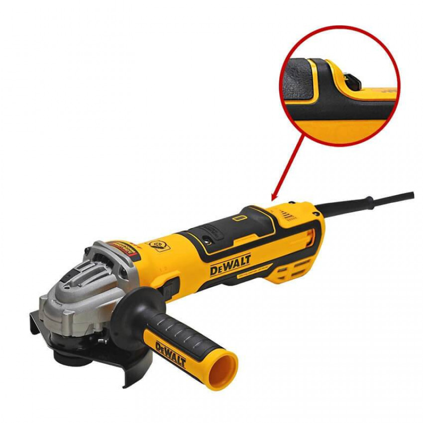 Шліфмашина кутова - болгарка мережева безщіткова DeWALT DWE4357-DWE4357