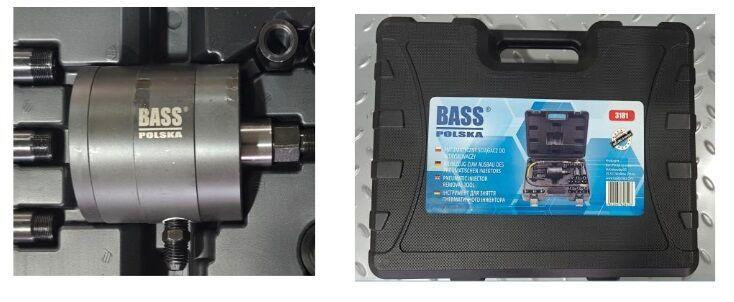 Пневматичний знімач форсунок з адаптерами Bass Polska BP-3181-BP-3181