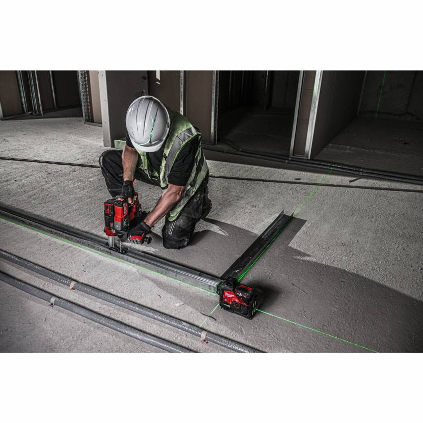 Лазерний 3D нівелір акумуляторний MILWAUKEE, M12 3PL-0C (кейс)-4933478103