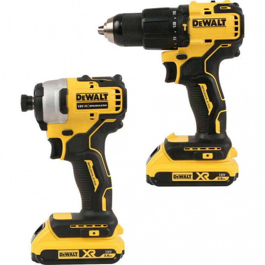 Набір з двох безщіткових інструментів DeWALT DCK2062D2T-DCK2062D2T