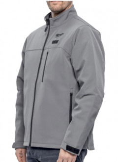 Куртка з електропідігрівом MILWAUKEE M12 HJGR6-0(XXXL), сіра, розмір (XXXL)