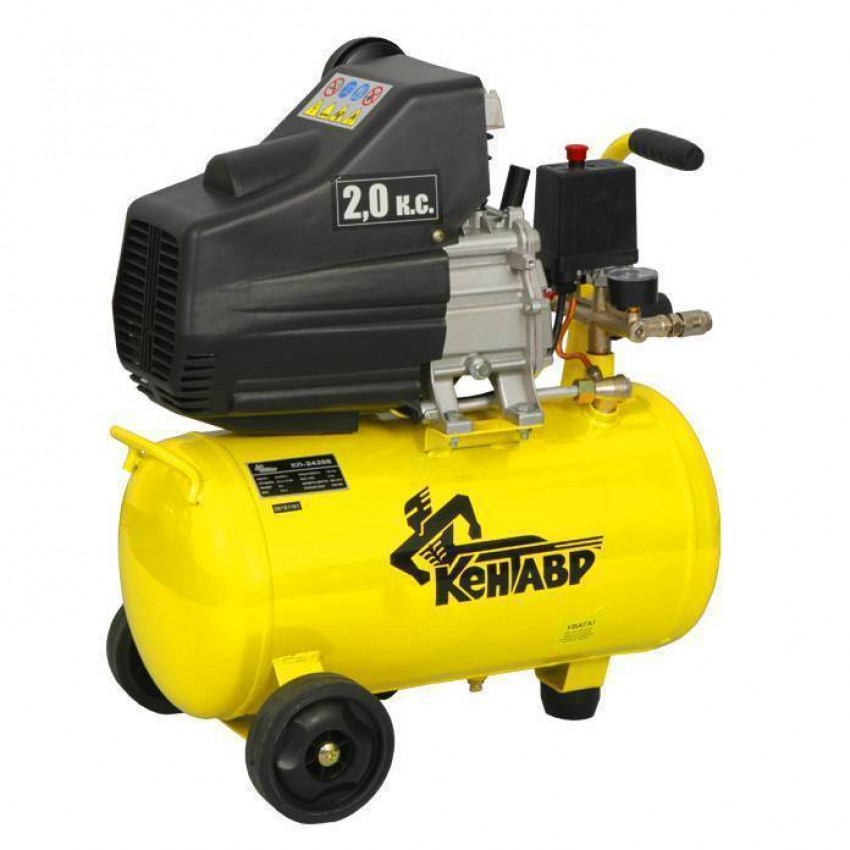 Компресор KENTAVR KP-2420V, 24 л., 1,5 кВт, 198 л/хв.-48627