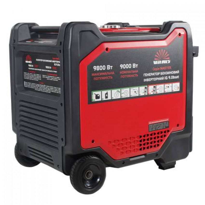 Генератор бензиновий інверторний Vitals Master IG 9.0bsat-213523