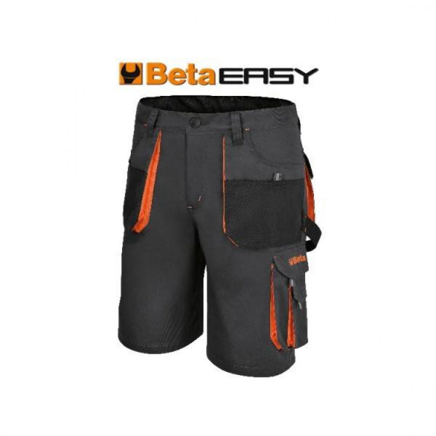 7901G M-WORK BERMUDA SHORTS, GREY-079010802