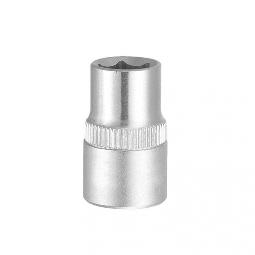 Насадка шестигранна коротка 1/2" 24мм CrV mid Sigma (6071241)-6071241