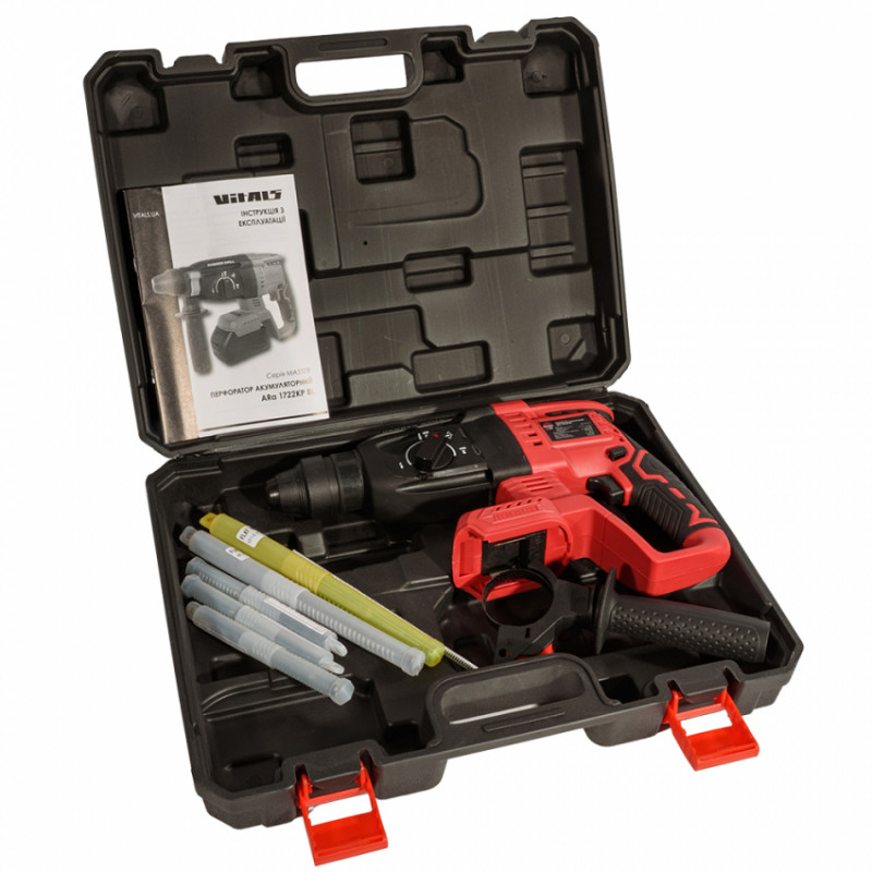 Перфоратор акумуляторний Vitals Master ARa 1722KP BL-235980