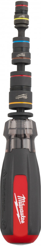 Викрутка магнітна з торцевими насадками 9-в-1 ShW MILWAUKEE Impact Multi-Nut Driver-4932498178