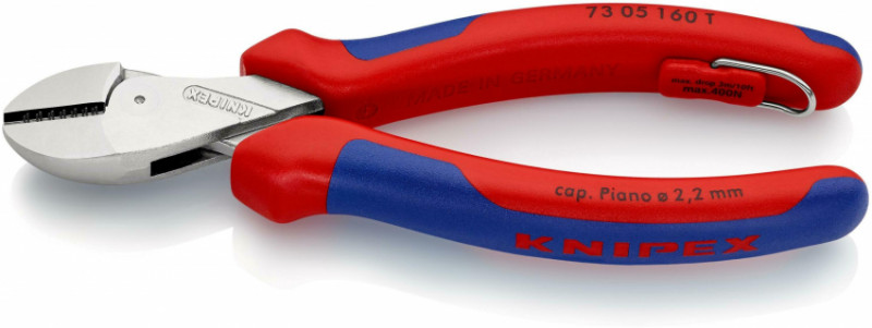 Кусачки бокові компактні X-Cut KNIPEX 73 05 160 T BK-73 05 160 T BK