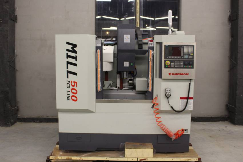 4-осьовий обробний центр з ЧПК Cormak MILL 500 ECOLINE-MILL 500-4