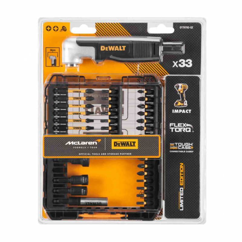Набір біт з кутовою насадкою DeWALT DT70782-DT70782
