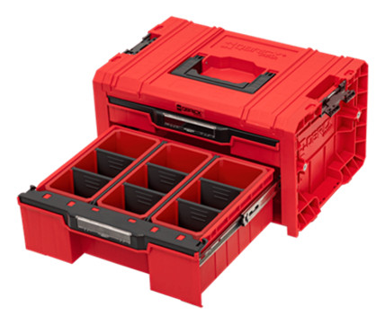 Ящик для інструментів QBRICK SYSTEM PRO Drawer 2 Toolbox 2.0 RED UHD Custom-SKRQPROD2E2CCZEPG003