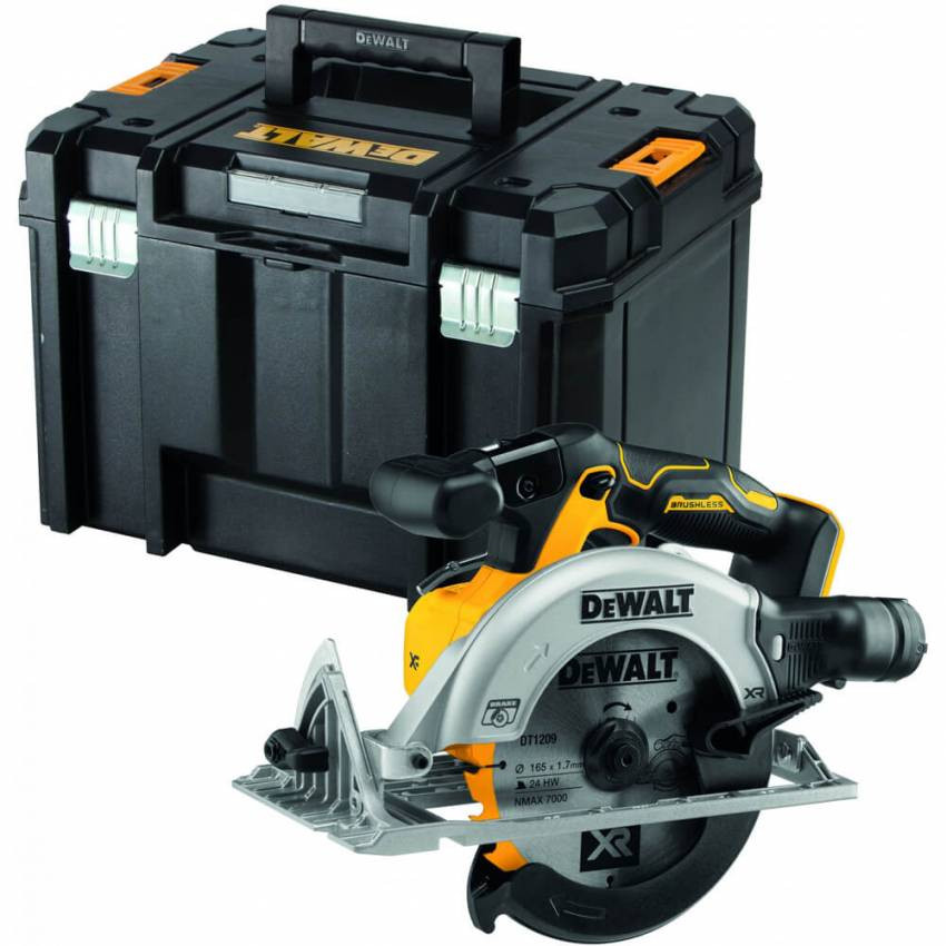 Пила дискова акумуляторна безщіткова DeWALT DCS565NT-DCS565NT