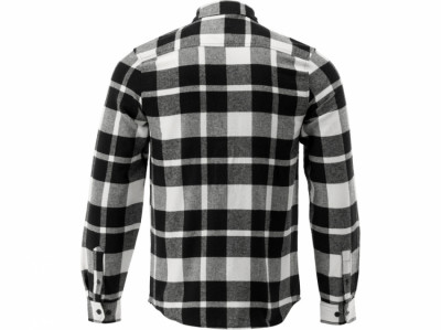 Сорочка фланелева біло-чорна,  YATO розм. 3XL/ 84см х 65см,100%-бавовна [40]-[articul]