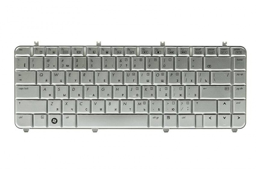 Клавіатура HP Pavilion DV5, DV5T, DV5-1000 сріблястий, сріблястий кадр-KB310951