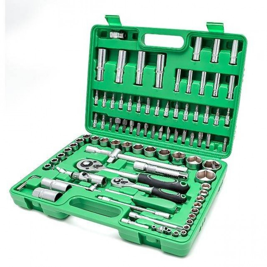 Набір інструментів 1/2 "& 1/4" 94 од INTERTOOL ET-6094SP-ET-6094SP