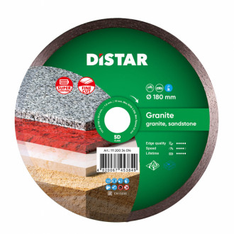 Круг алмазний вiдрiзний 1A1R 180x1,4x8,5x25,4 Granite-[articul]