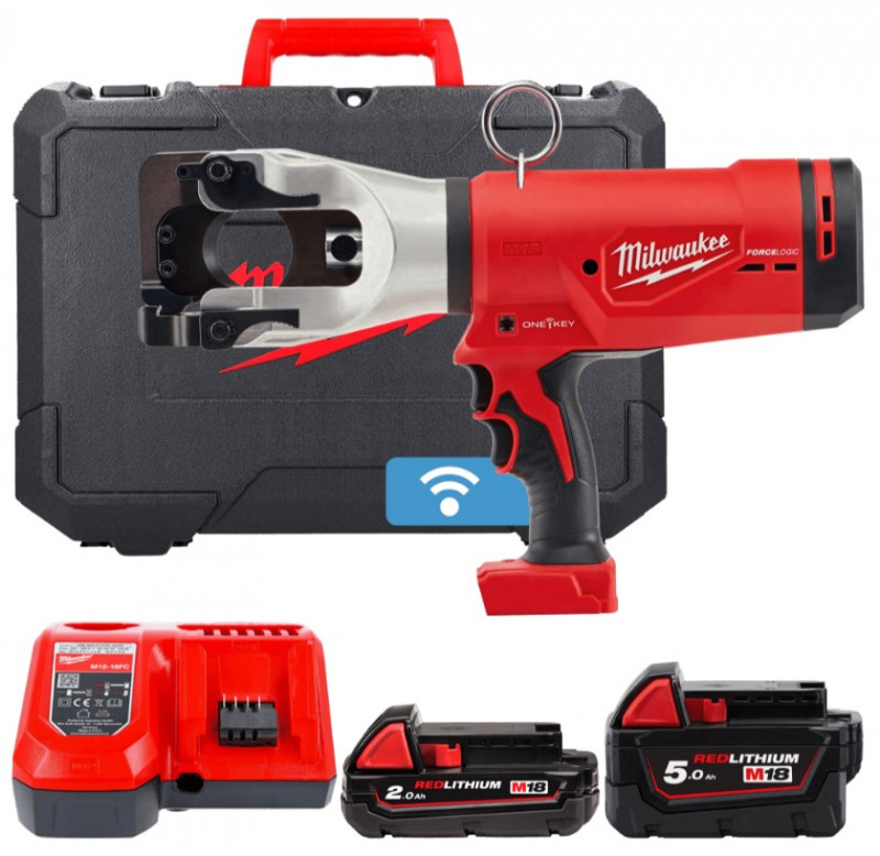 Гидравлический кабелерез FORCE LOGIC™ MILWAUKEE M18 HCC45-522C ONE-KEY 4933459266-4933459266