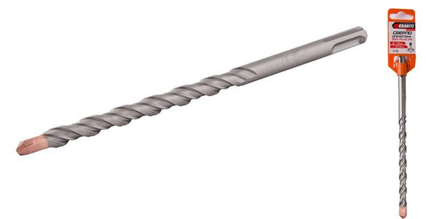Свердло для бетону GRANITE SDS-PLUS S4 12х210 мм 0-12-210-0-12-210