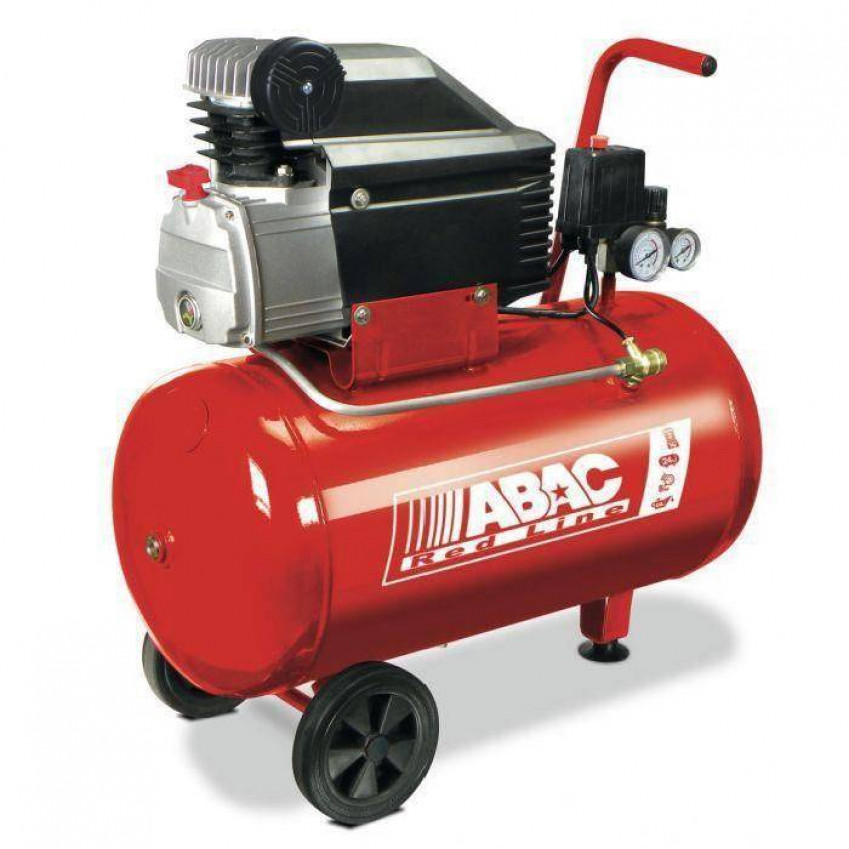 Компресор ABAC Monte Carlo RC2 RED LINE 50л, 200л/хв,8бар, 1.5кВт, 230/50, 36кг-