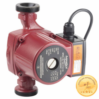 Насос циркуляційний 65Вт Hmax 4м Qmax 63л/хв Ø1½&quot; 180мм гайки Ø1&quot; AQUATICA (774112)-[articul]