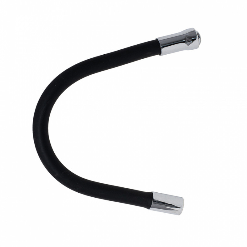 Вилив (гусак) 3/4" для кухні силіконовий чорний AQUATICA (XH-5239) (9793510)-9793510