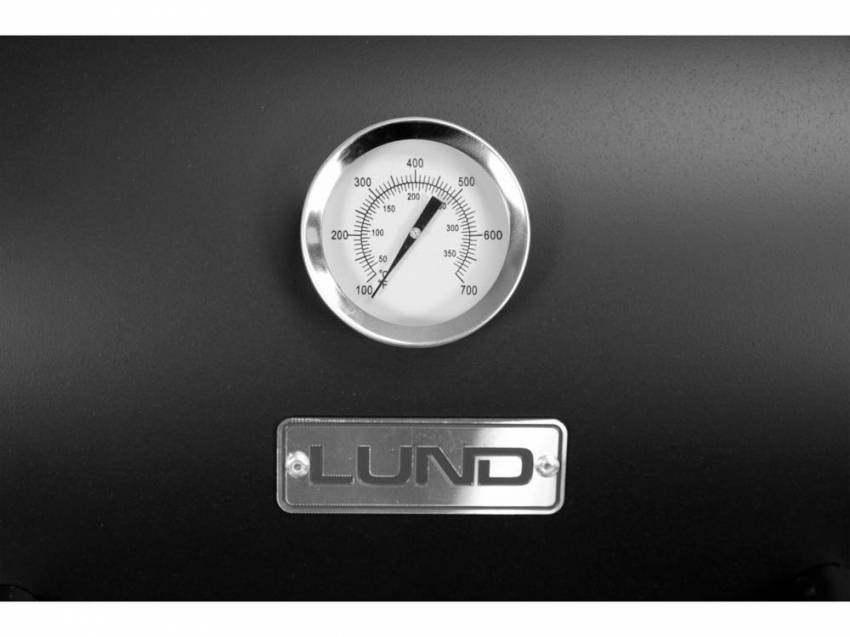 Гриль прямокутний вугільний LUND, 71х 34,5см, на 4 ніжках (з 2 колесами) з кришкою; 104х66х95/108 см-99908