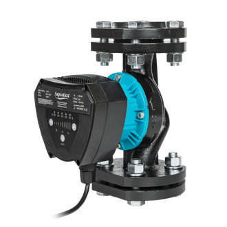 Насос циркуляційний енергозберігаючий фланц 6-90Вт Hmax 6м Qmax 125л/хв DN40 220мм + зворотний флан AQUATICA GPA40-6F/220 IV (774082)-[articul]