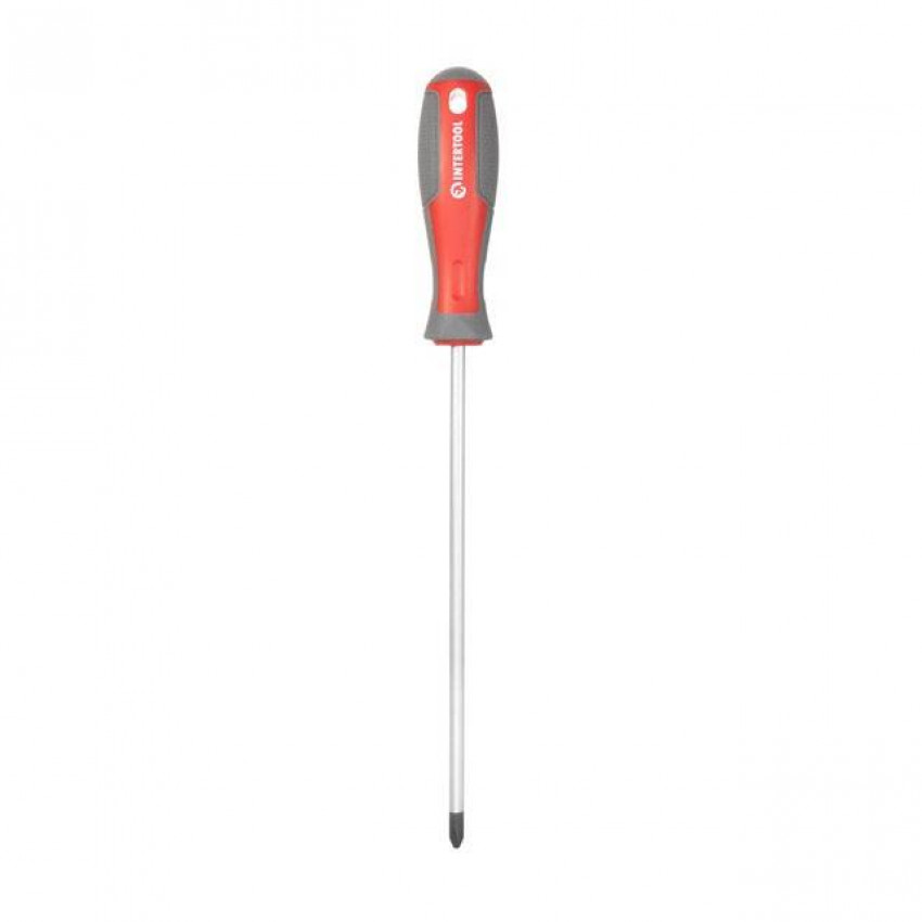Викруткa PH2 * 200 мм, CR-V INTERTOOL VT-3323-VT-3323