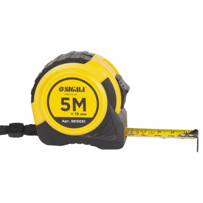 Рулетка shiftlock 5м * 19мм Sigma (3815051)-3815051