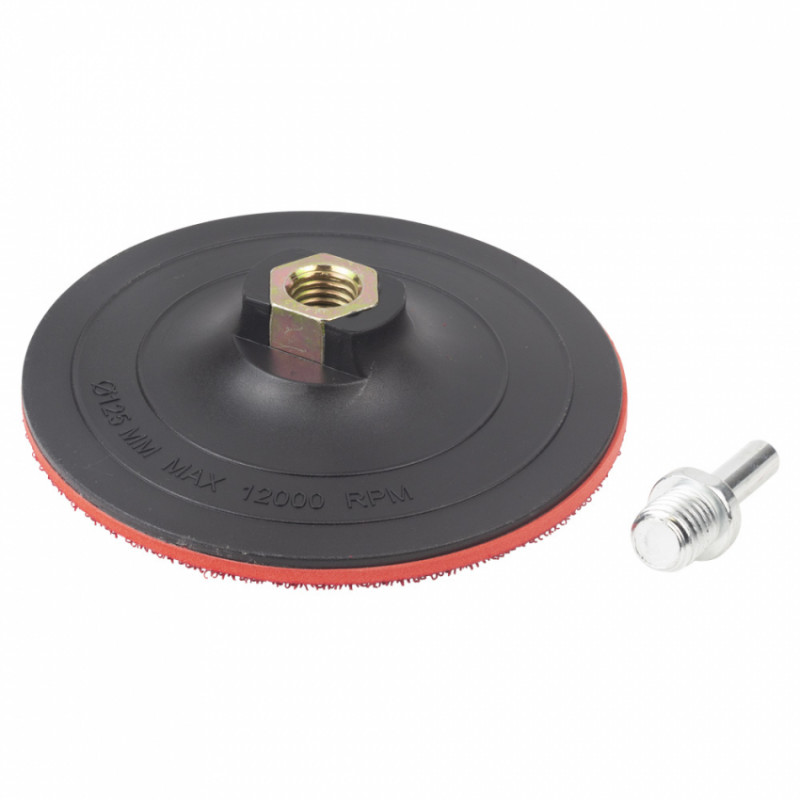 Диск шліфувальний з липучкою жорсткий Ø125мм Sigma (9181151)-9181151