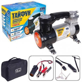 Компресор Тайфун&quot; КА-T12021 100psi/12Amp/35л/ліхтар/прикур. перехідник-[articul]