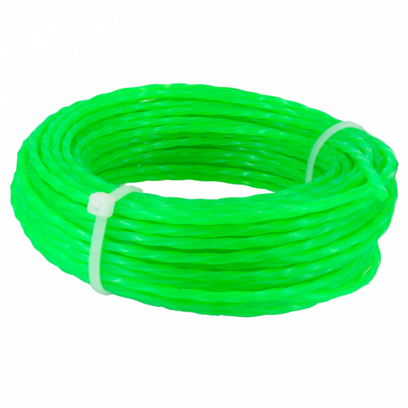 Лісочка для тримера кручений квадрат Ø2.4мм 15м Sigma (5616041)-5616041