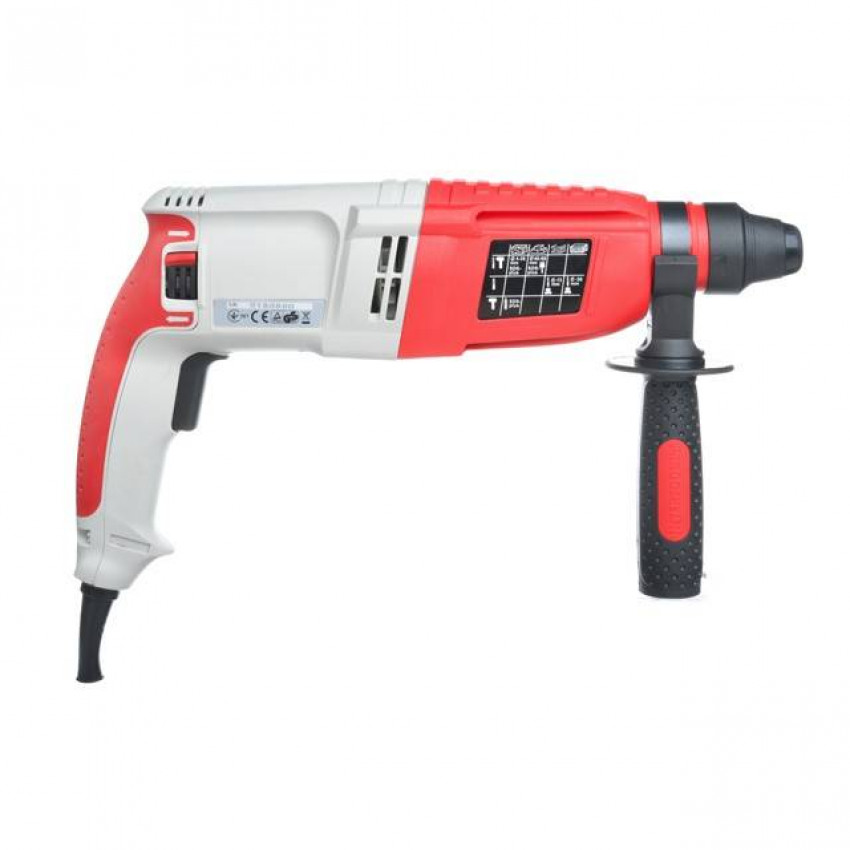 Перфоратор, 0,8 кВт, 3,2 Дж, 0-900 об/хв, 0-4400 уд/хв, 3 режими, SDS plus INTERTOOL DT-0180-DT-0180