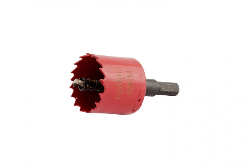 Свердло корончате GRANITE біметалічне HSS M42 40 мм 6-09-040-6-09-040