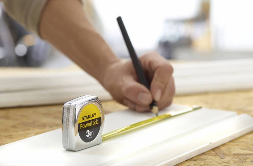 Рулетка вимірювальна Powerlock® довжиною 3 м, шириною 19 мм у пластмасовому корпусі STANLEY 0-33-041-0-33-041