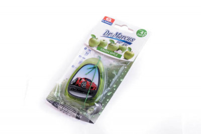 Ароматизатор CAR GEL зелене яблуко (Green Apple) (овал на підвісці)-[articul]